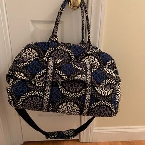 Vera Bradley large travel bag blue